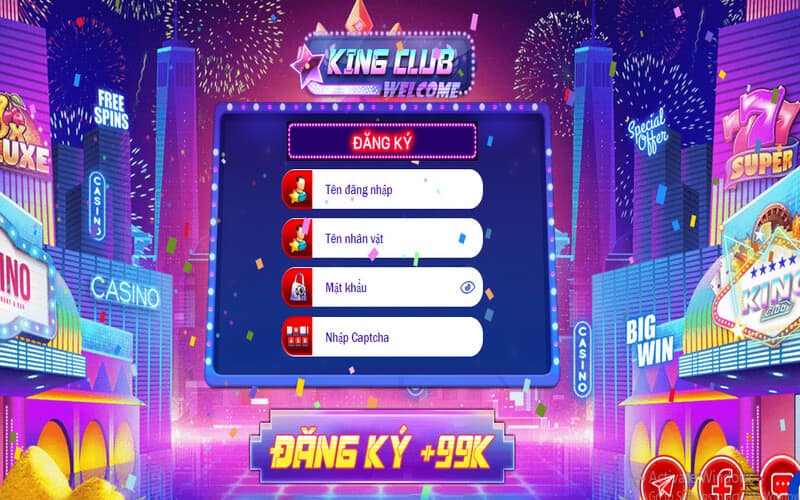 Điều kiện để anh em đăng nhập Kingclub thành công