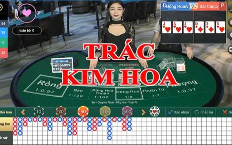 Các hạng mục đặt cược trong game bài Kim Hoa